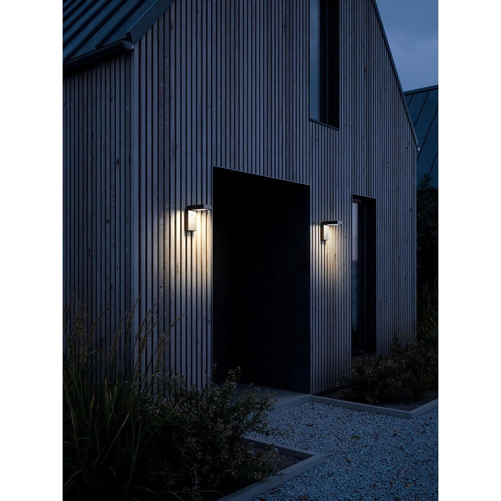 Solar-Wandleuchte Alya schwarz Nordlux 5704924004971