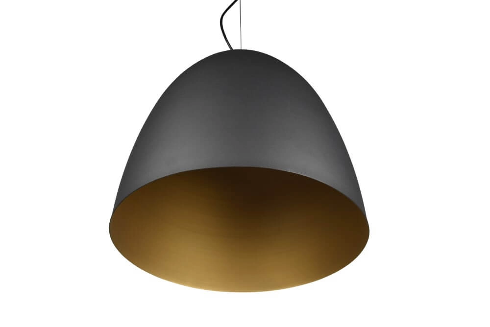 Schwarze Pendelleuchte Tilda Ø 40cm Trio 4017807522389