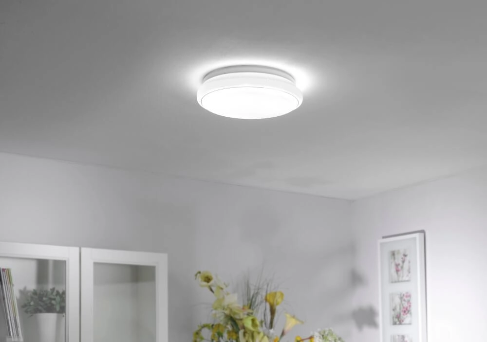 Deckenleuchte Jupiter 35 cm – Sterneffektweiß 3000–5000 K Just Light 4043689927189