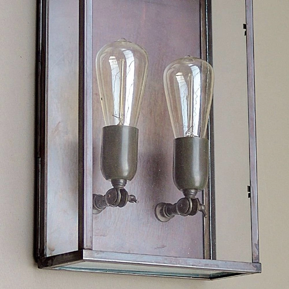 Ländliche Außenlampe Vitrine 2L Large Wandlampe Authentage 8716803505421