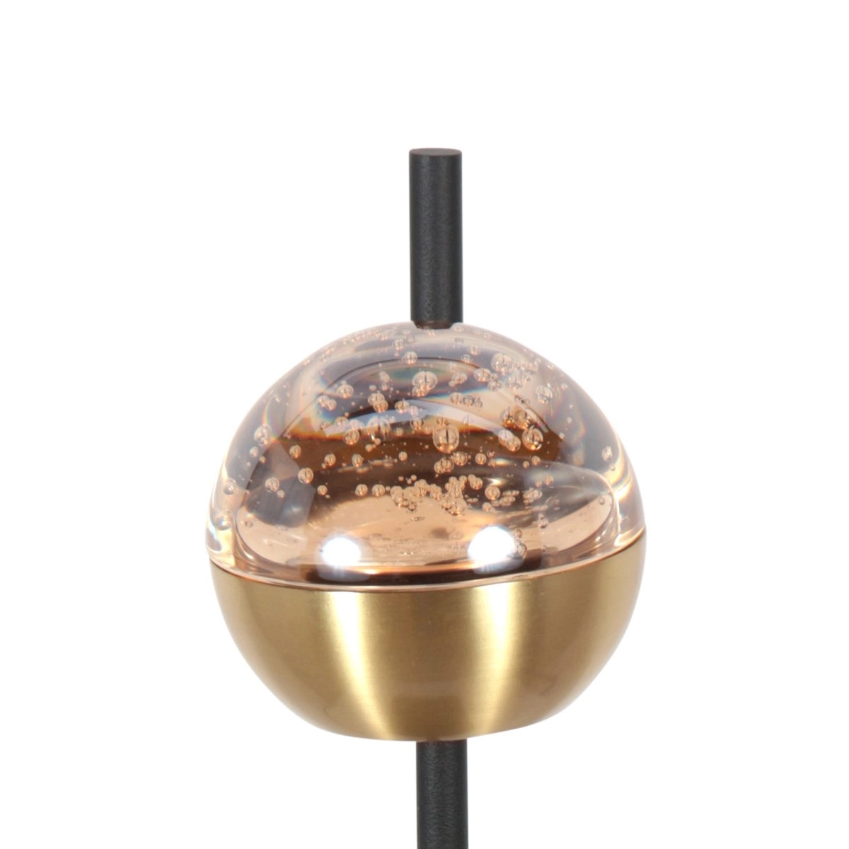 LED-Schreibtischlampe Belluno Messing mit Schwarz – dimmbar Steinhauer 8712746183955