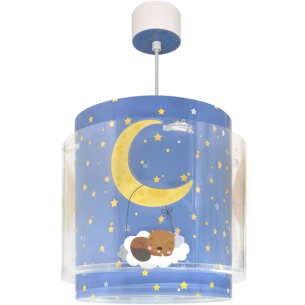 Pendelleuchte für Kinderzimmer Moon Dreams blau Dalber 8420406003085