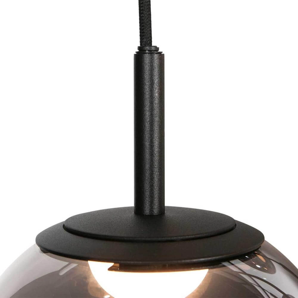 Vide Pendelleuchte Bollique Schwarz 12-flammig Steinhauer 8712746177930
