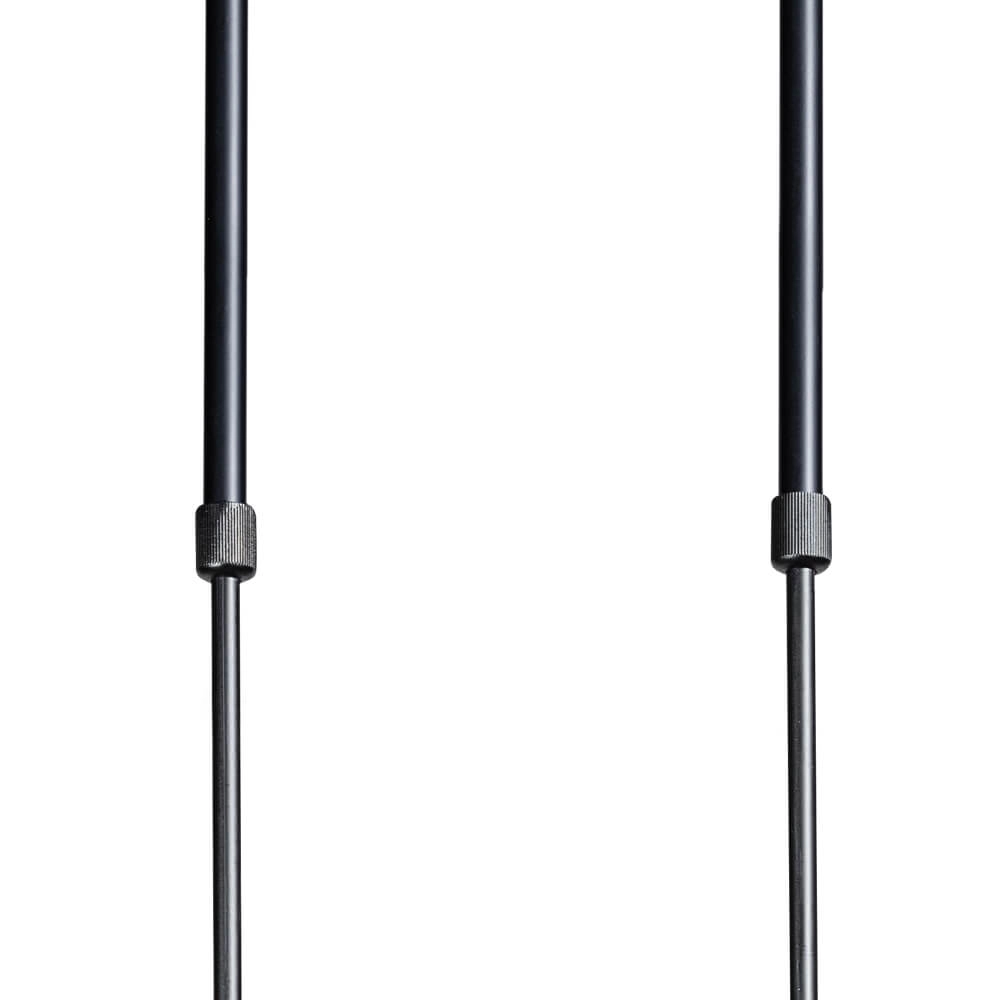 Schlanke Esstischlampe Miller 6-Licht-Schwarz ETH 8720195303084
