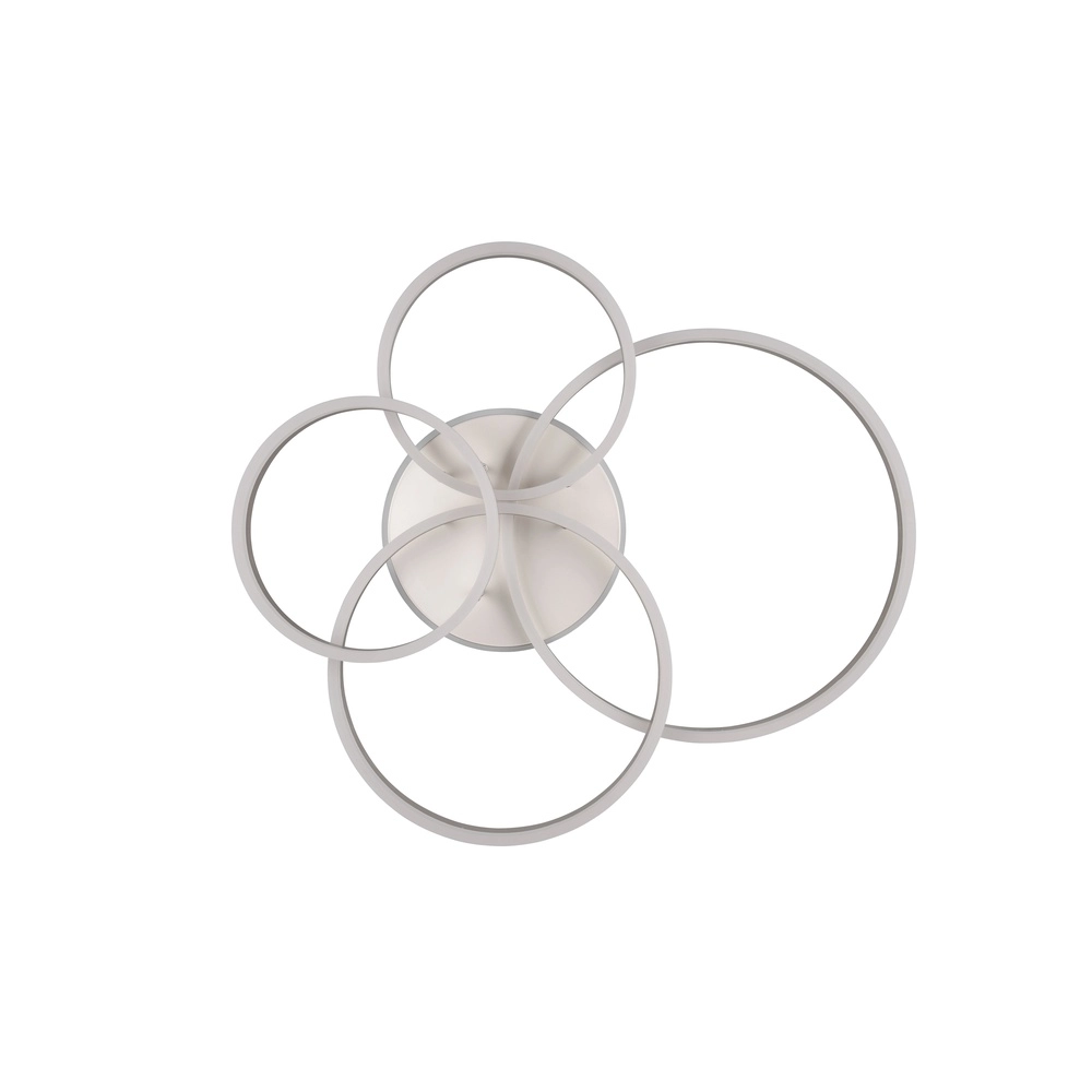 Deckenlampe Drake Nickel Modern Trio 4017807657821