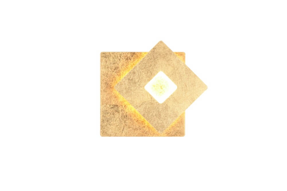 Verstellbare Wandleuchte Leano quadratisch 18 x 18 cm Trio 4017807581058