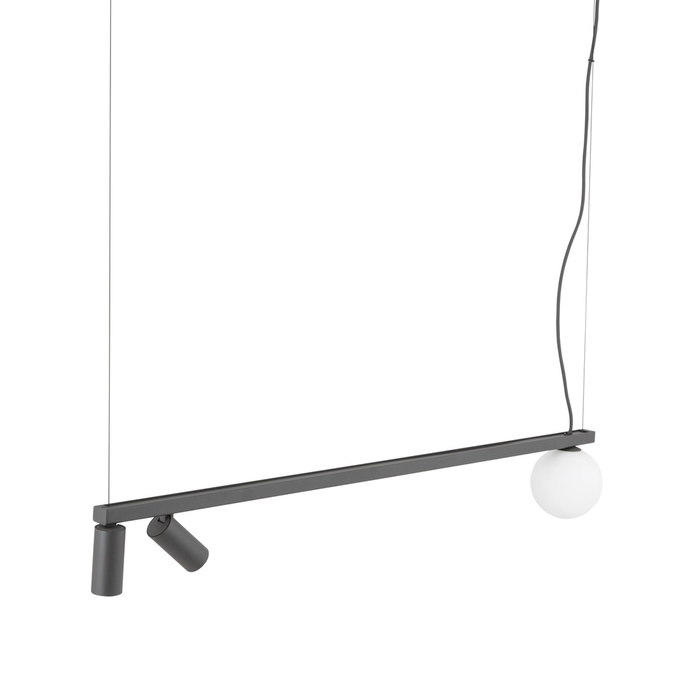 Design-Pendellampe Fourty Umbra Grey