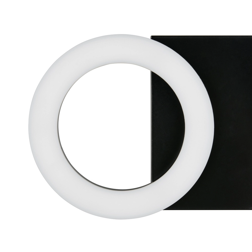 Design-Deckenlampe Cemi Rundschwarz Trio 4017807704358