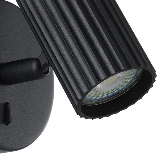 Aufputz-Spot Portillo Single Schwarz Eglo 9008606360529
