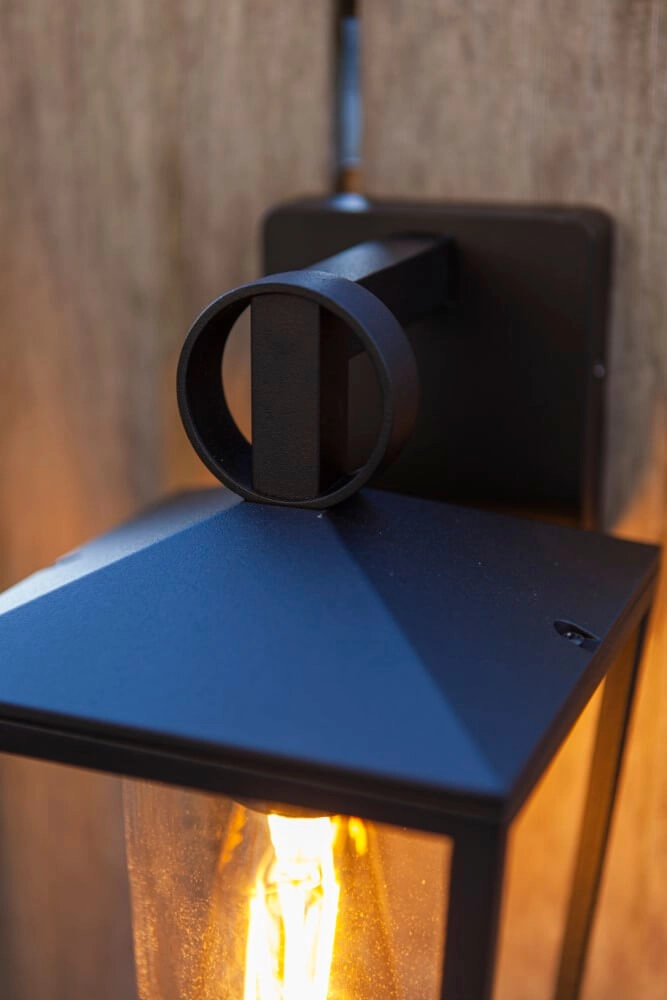 Design-Wandleuchte West Schwarz Lutec 6939412014340