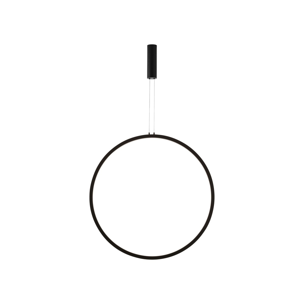 Runde Pendelleuchte Change Ø 80,7cm schwarz Lyora 5212017437310