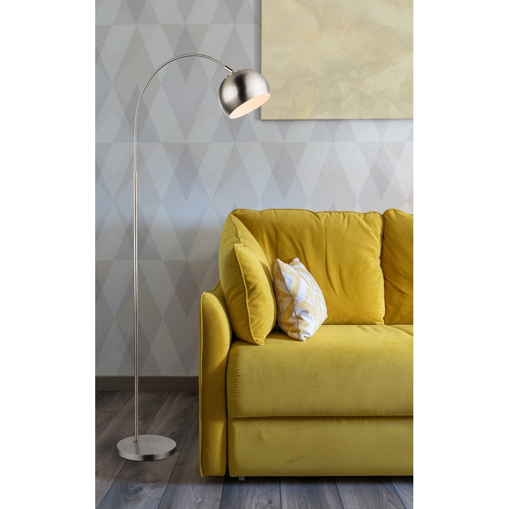 Design-Stehlampe Benno Chrom Globo 9007371375653