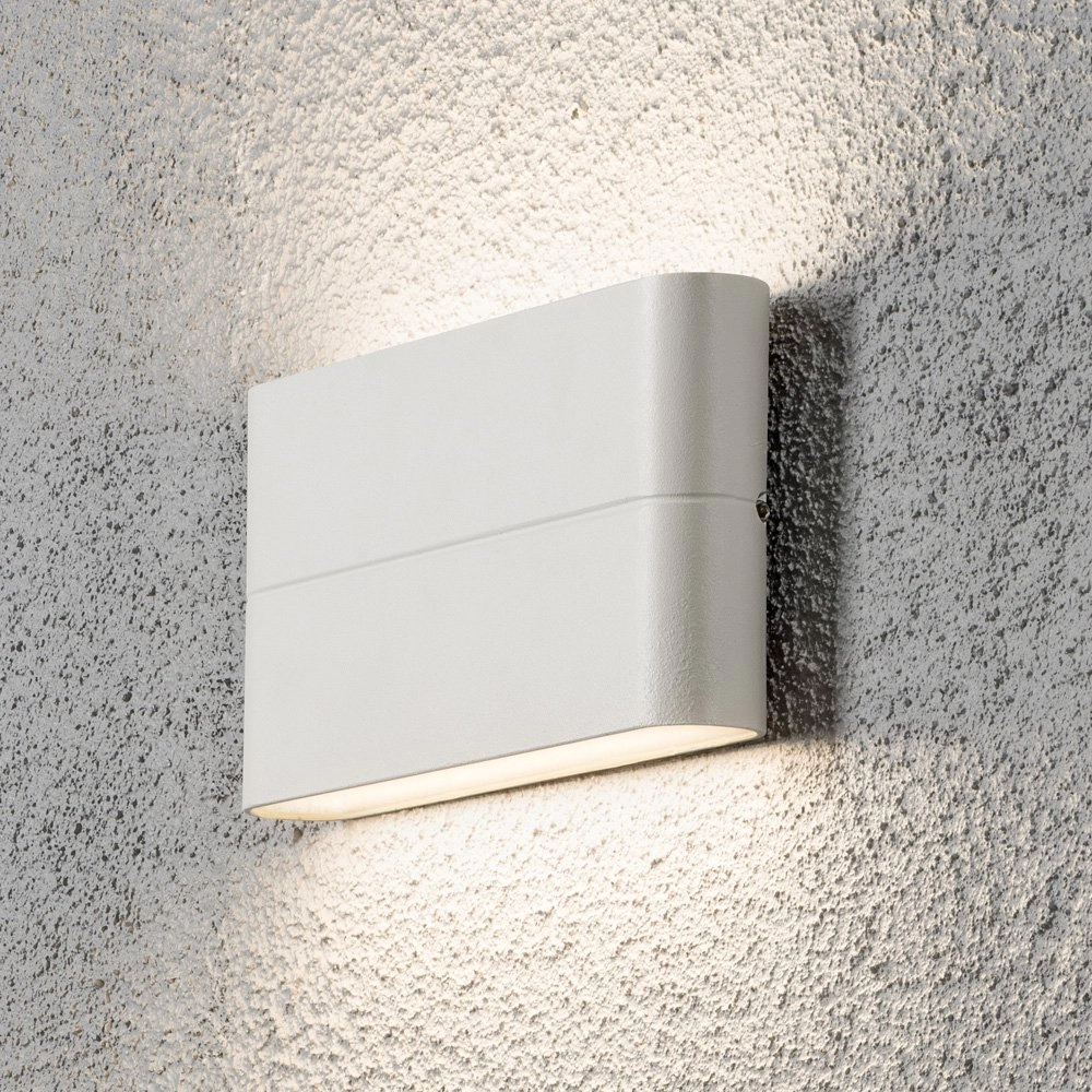LED-Wandleuchte Chieri 17cm weiß KonstSmide 7318307973259