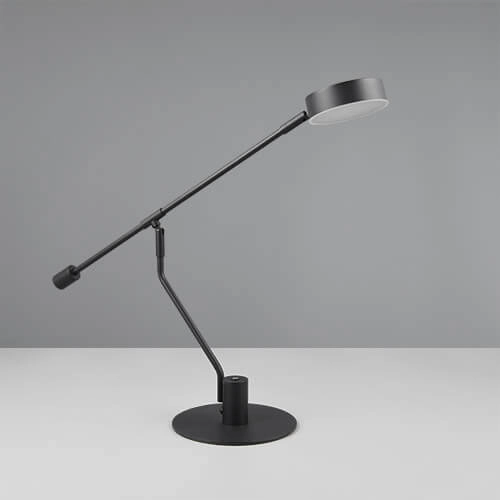 LED-Schreibtischlampe Manduro Schwarz Trio 4017807615999