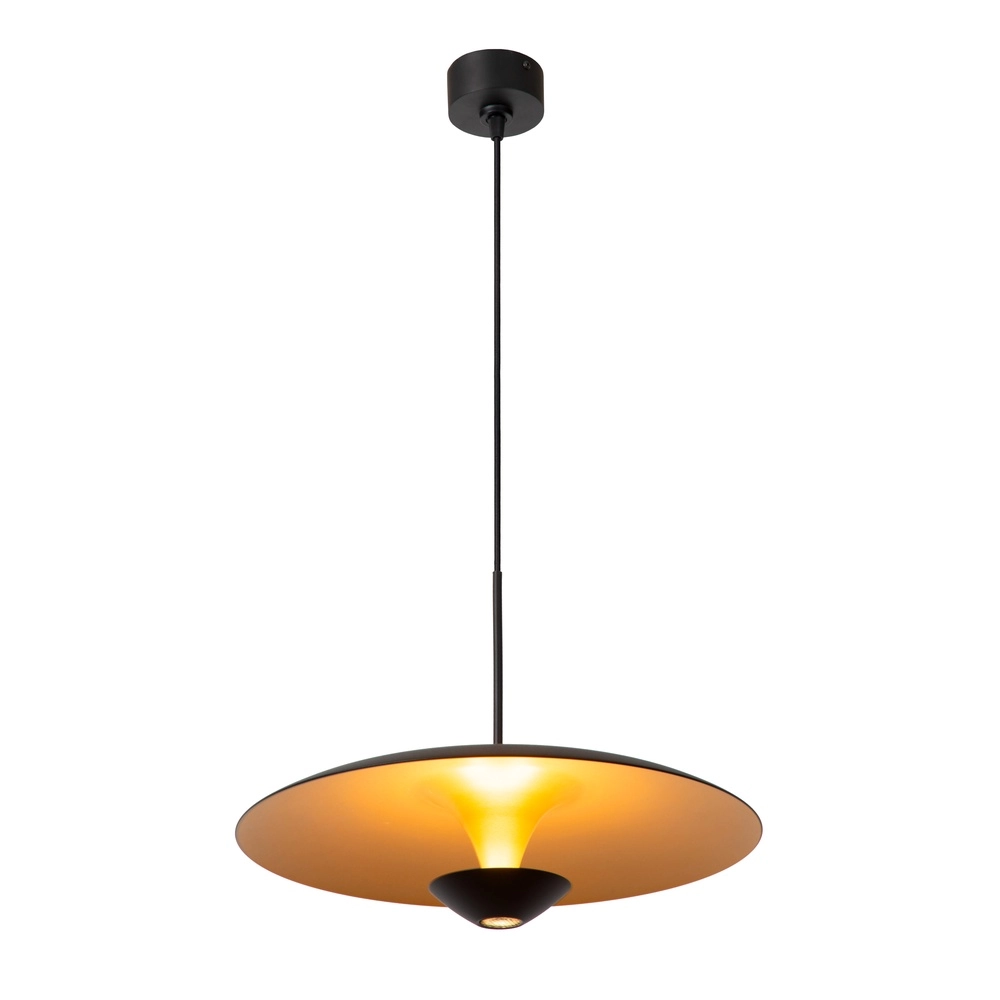 Design-Pendellampe Kenneth schwarz Ø 40 cm Premium by Lucide 5411212410436