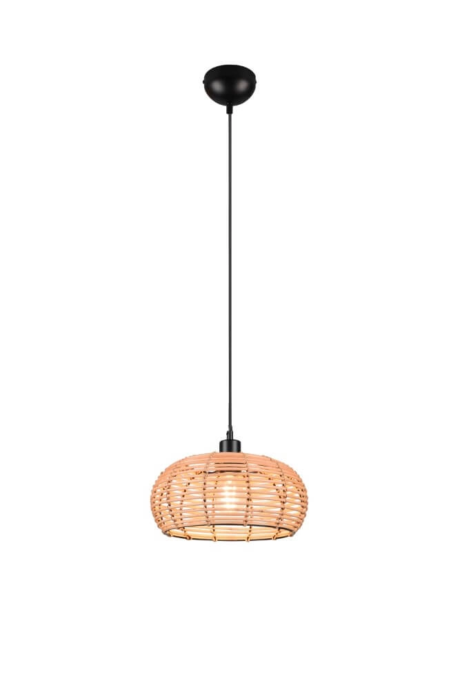 Rattan Pendelleuchte Inga Ø 30cm Trio 4017807544817