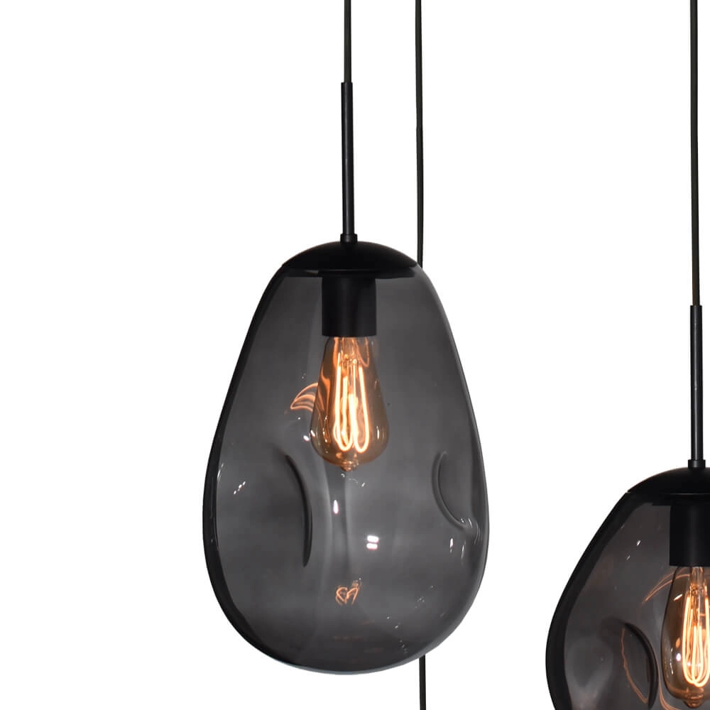 Pendelleuchte Lava 3x Rauchglas Masterlight 8718121286457