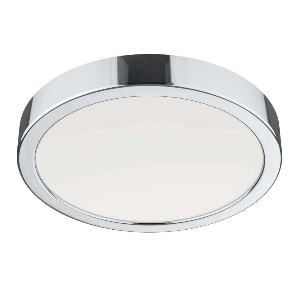 Badezimmerlampe Fueva 5 IP44 – Chrom – Ø 21 cm
