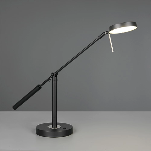 Schreibtischlampe Monza Schwarz Trio 4017807693256