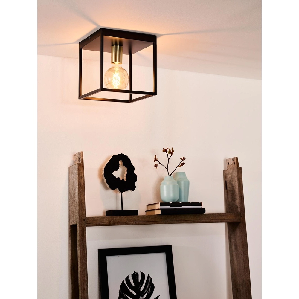 Deckenlampe Ruben Schwarz 22 cm Lucide 5411212000187