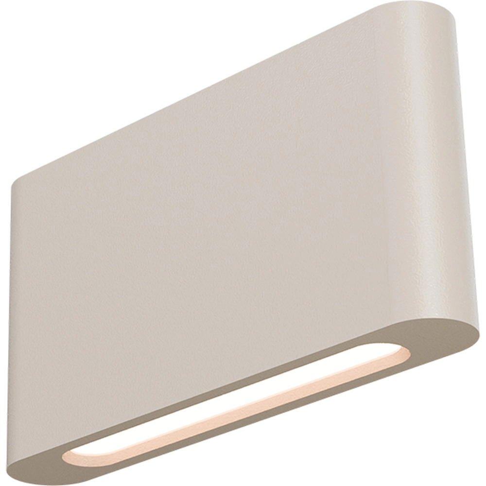 Moderner Wandstrahler Atina 20cm creme