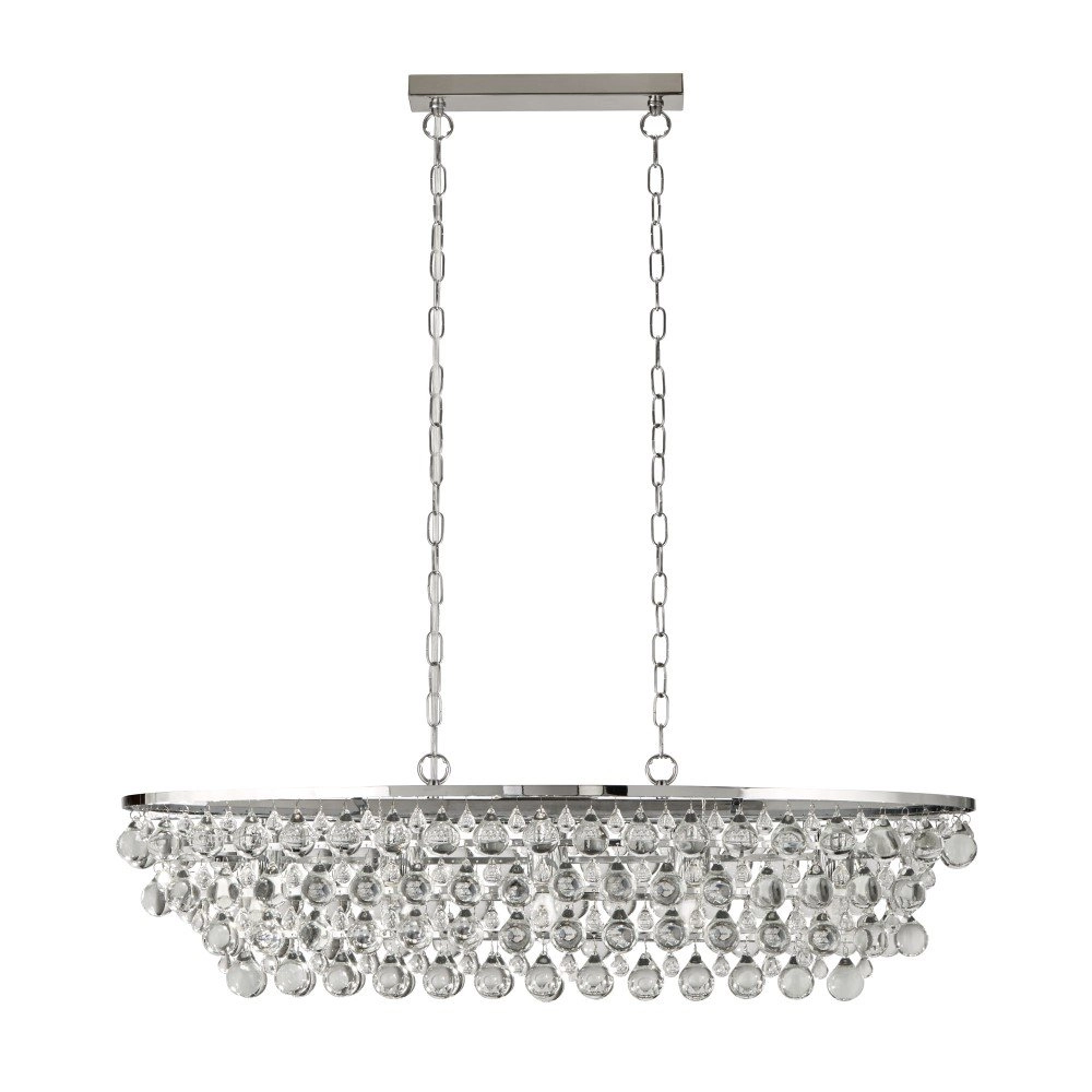 Hängelampe Michelle 131 cm Metallgrau Searchlight 5053423159461