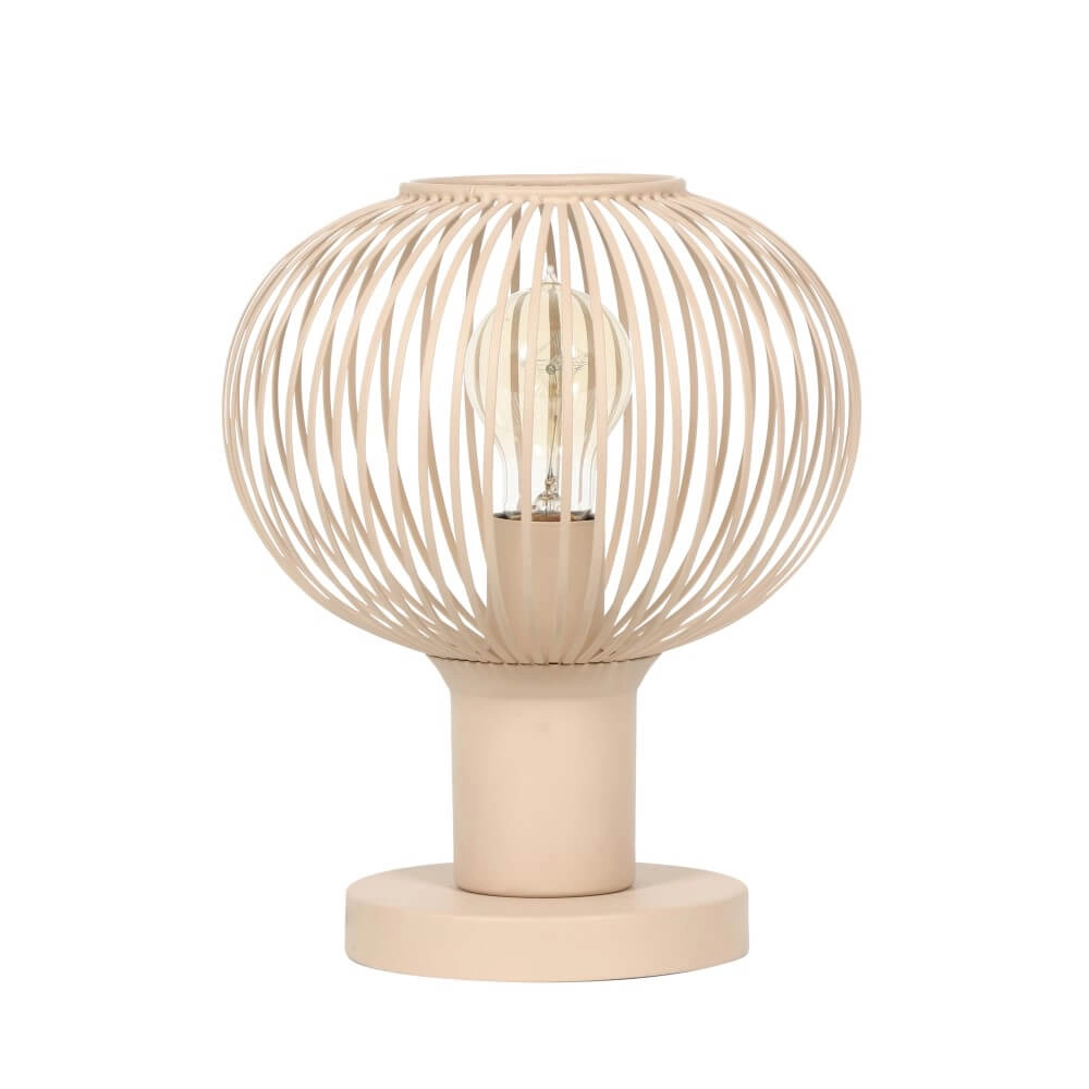 Tischlampe aus Draht Gila Ø 23cm - Sand Trio 4017807629088