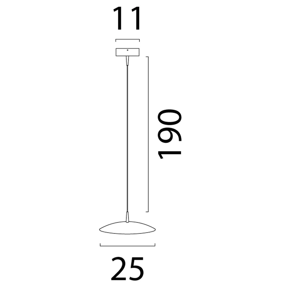 Pendellampe Scala Ø 25 cm Kakaobraun Masterlight 8718121362601