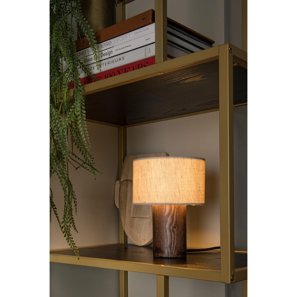 Tischlampe Tachina Holz E14 Lucide 5411212061508