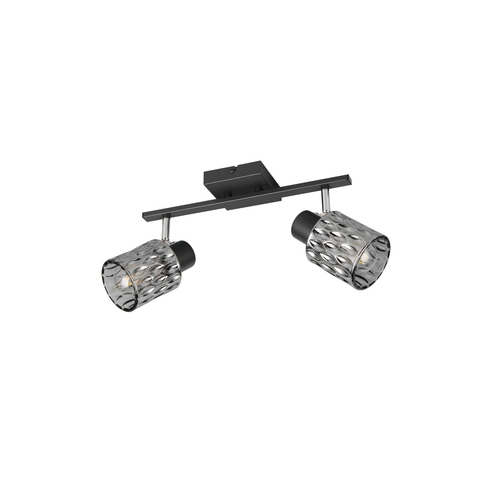 Deckenlampe Jack schwarz 2-flammig Trio 4017807643862