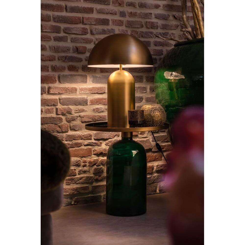 Tischlampe Best Ø 35cm matt gold Artdelight 8720701101401