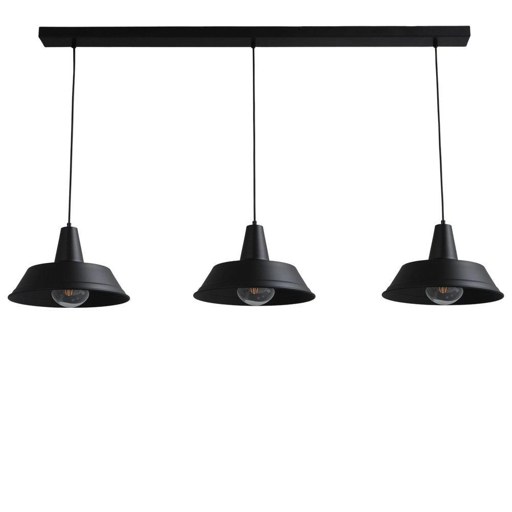 Esszimmerlampe Industria 3x35