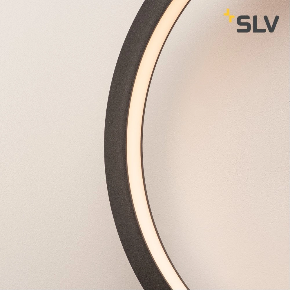 LED-Wandleuchte One Ø 40 cm schwarz SLV 4024163231091