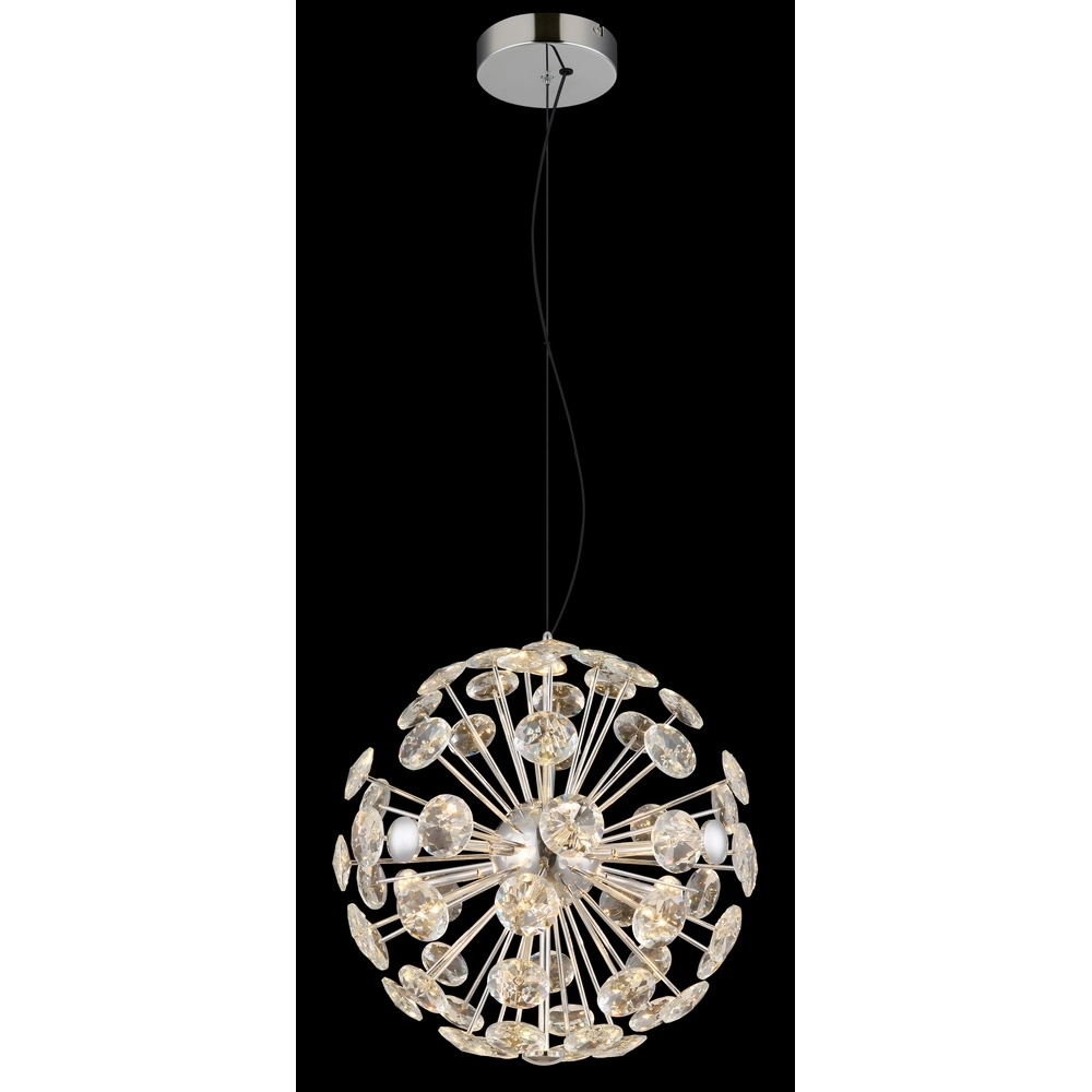 Pendellampe Virina Chrom Globo 9007371459469