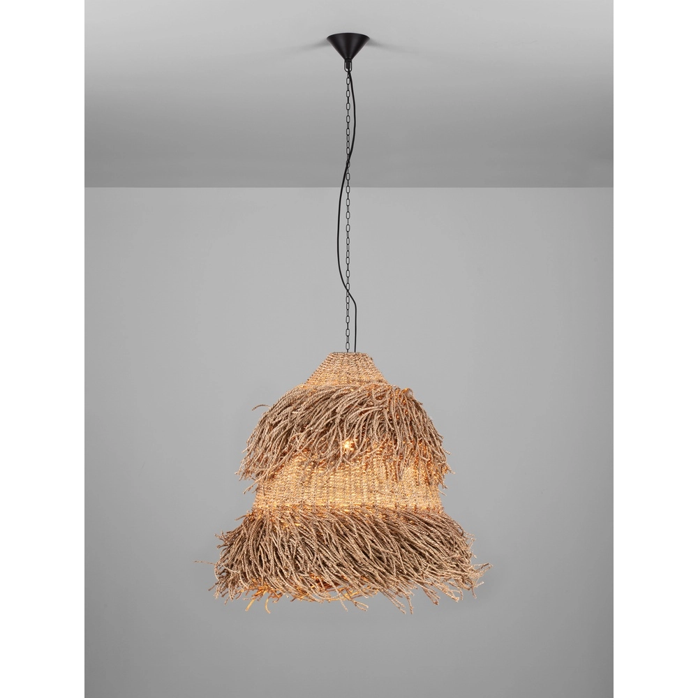 Natürliche Pendelleuchte Hay Ø 80cm Lyora 5212017452863
