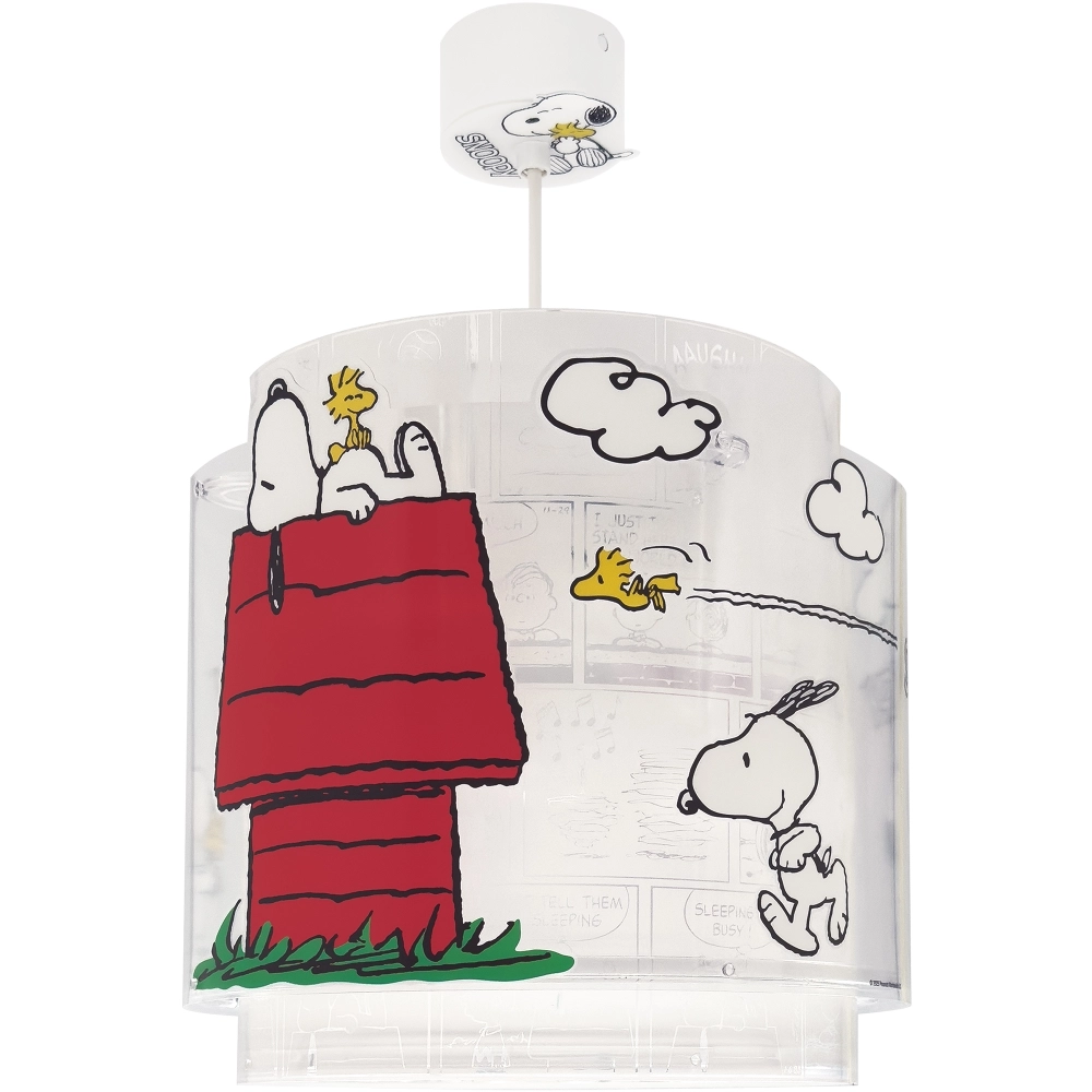 Pendelleuchte Snoopy weiß mit rot Dalber 8420406763026