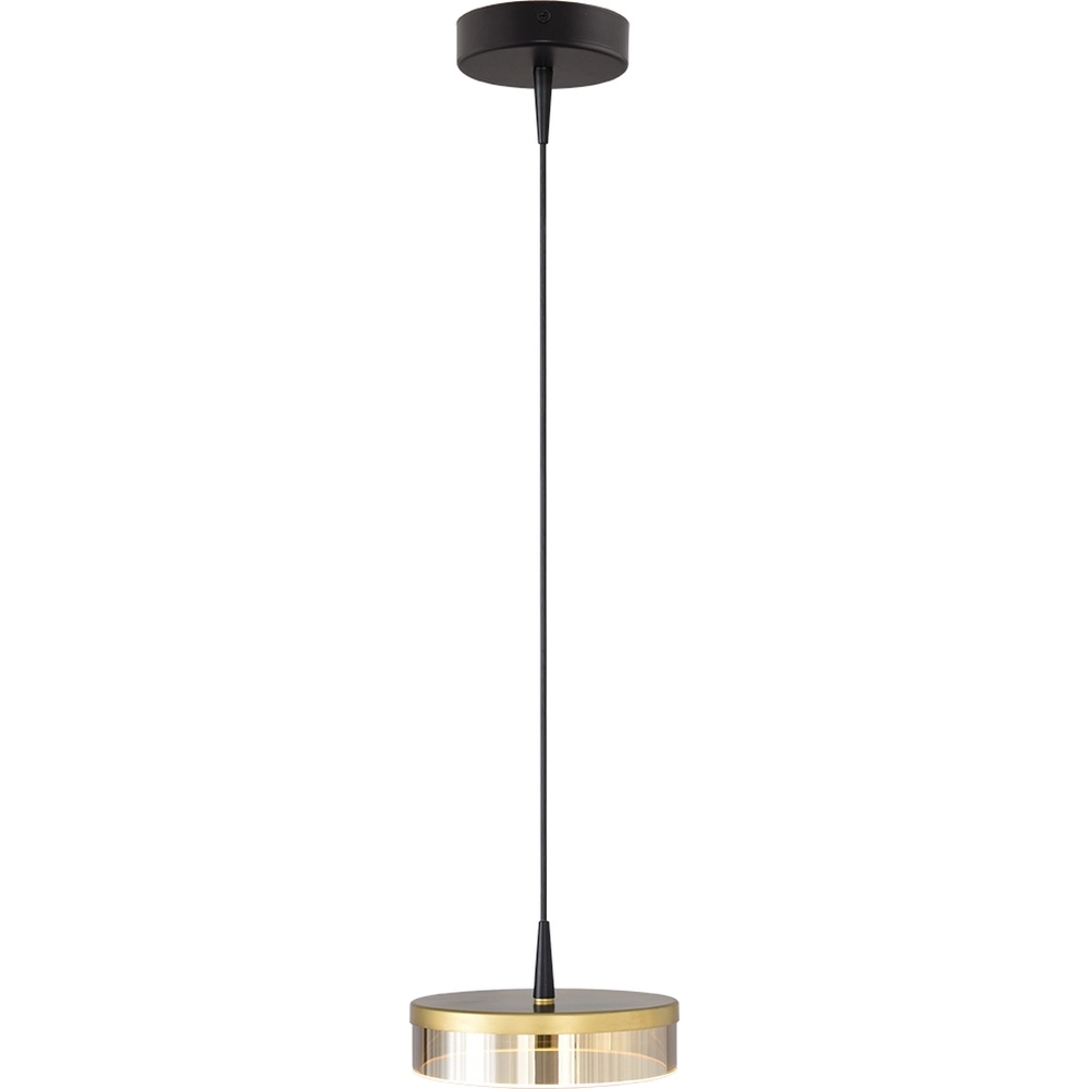 Design-Pendellampe Imperia schwarz mit goldener Ø 16 cm Masterlight 8718121352497