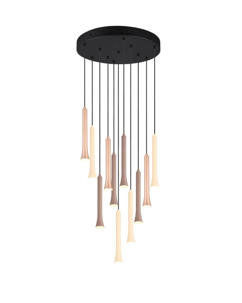 Hängelampe mit mehreren Anhängern Fiato Ø 40cm Trio 4017807616699