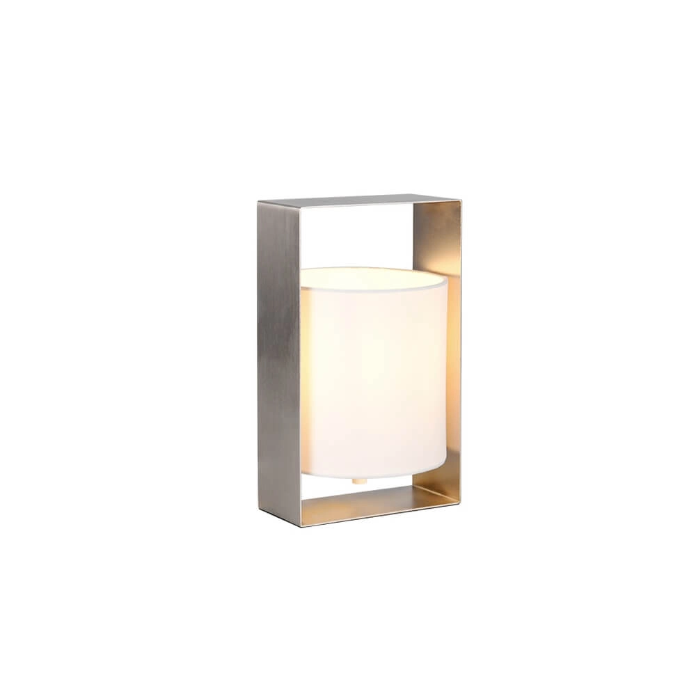 Design-Tischleuchte Pail Nickel Trio 4017807642124