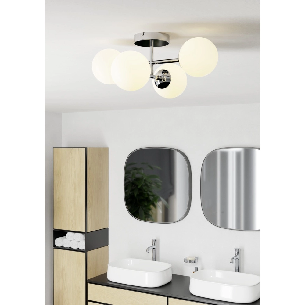 Deckenlampe Castrovido 4-flammig chrom Eglo 9008606360758