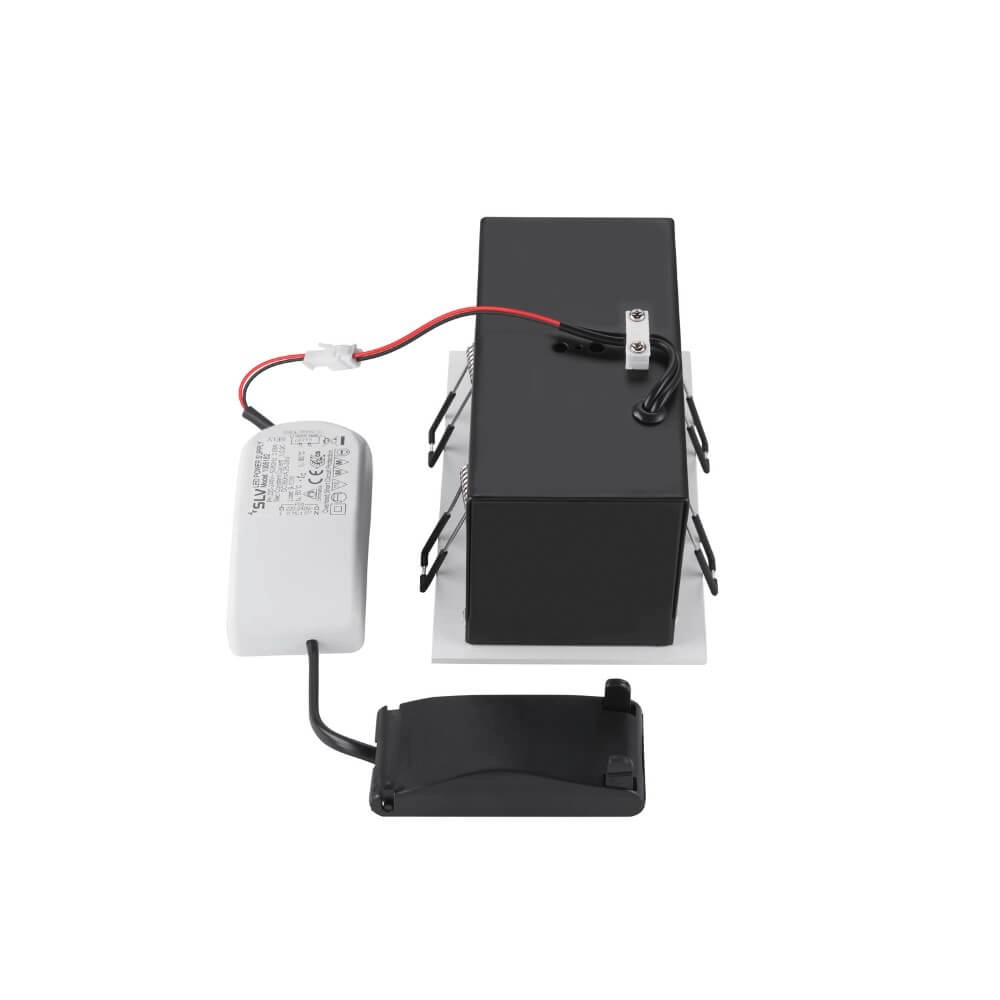Quadratischer LED-Einbaustrahler Kadux Double 2x LED - weiß - 3000K SLV 4024163279079