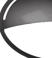 Wandleuchte Jack Oval 1-Box schwarz Franssen 8010789040212