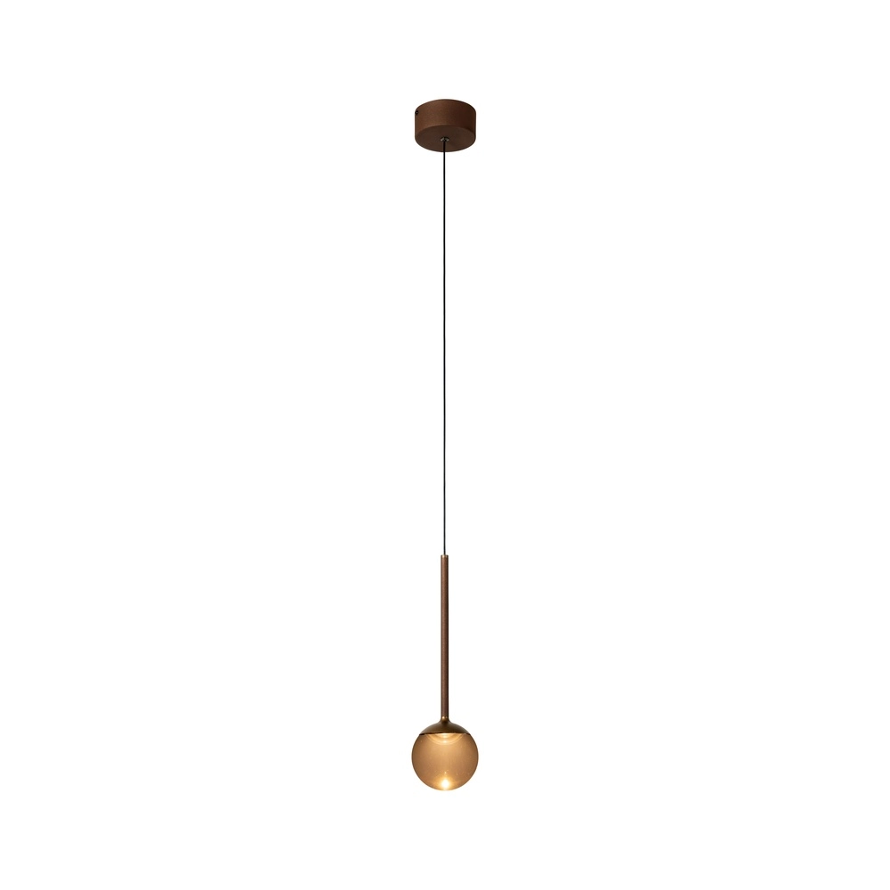 Pendellampe Calina nur mit Amber Ball Premium by Lucide 5411212242044