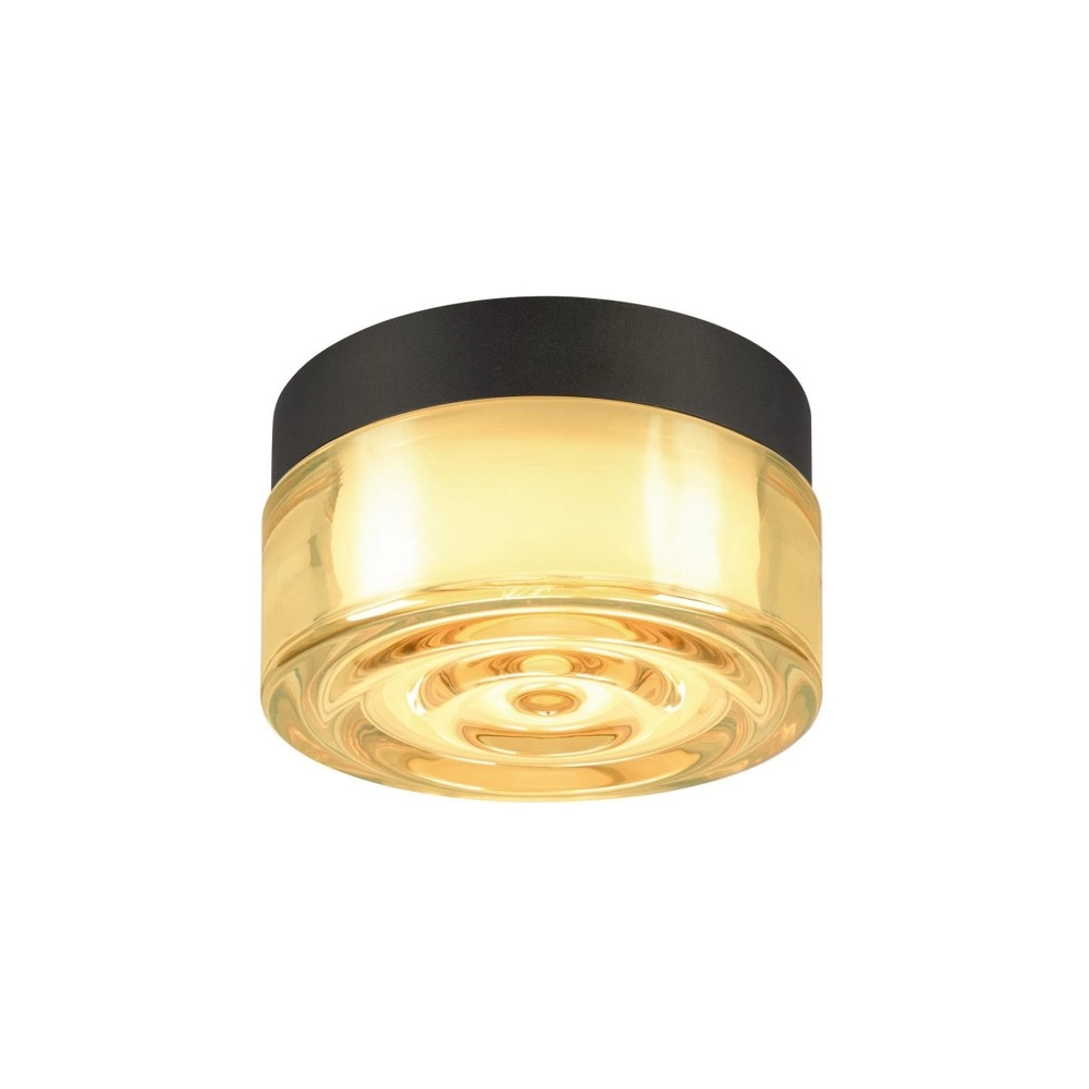 Wandleuchte Cyft schwarz IP65 SLV 4024163303873