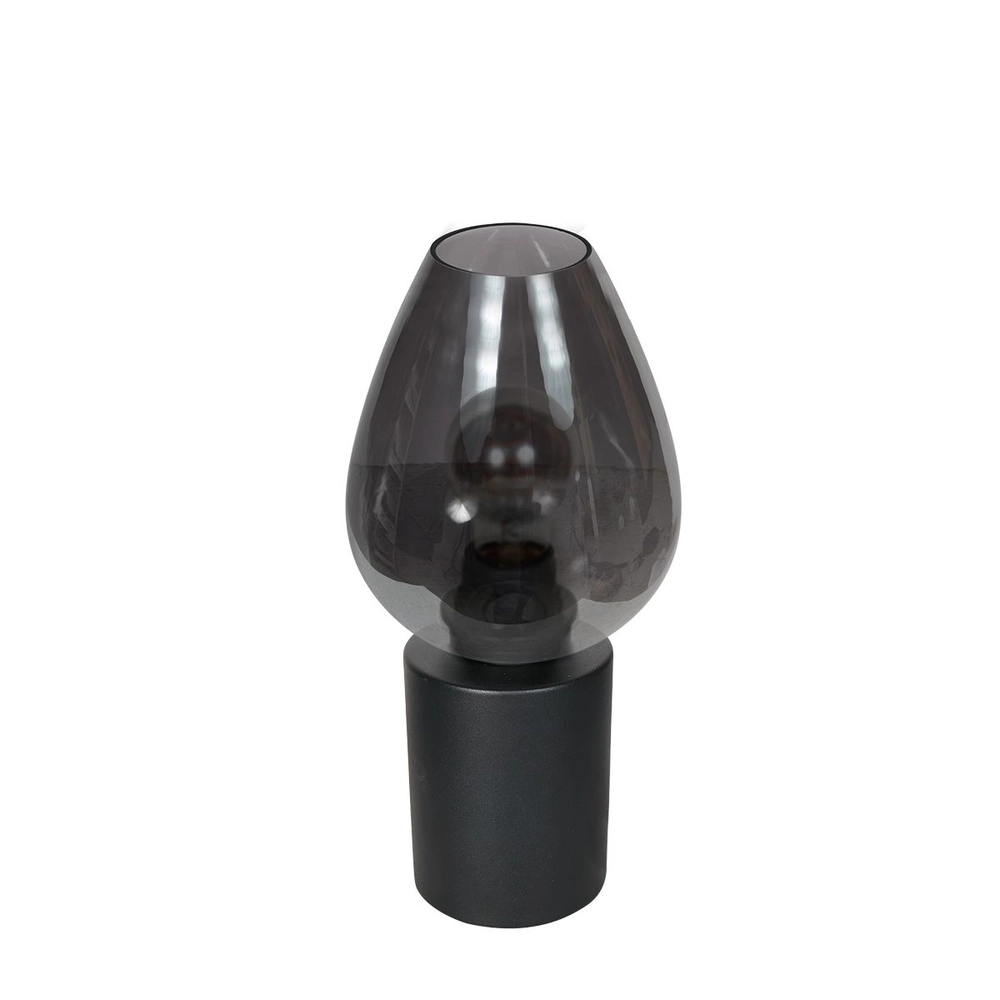 Tischlampe Bloeba Rauchglas Ø 15cm Steinhauer 8712746181135