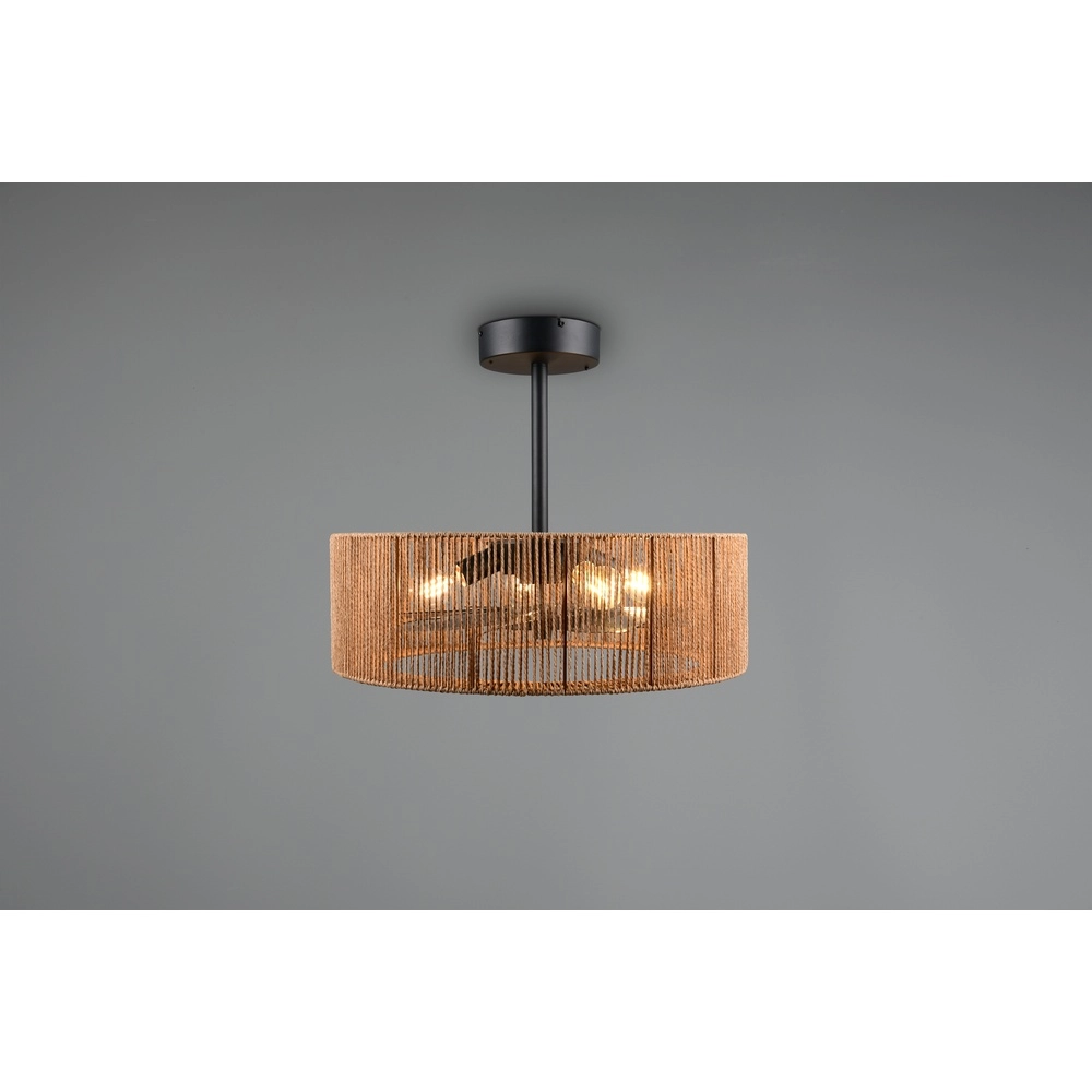 Rattanfächer Smillum Ø 61cm Trio 4017807688139