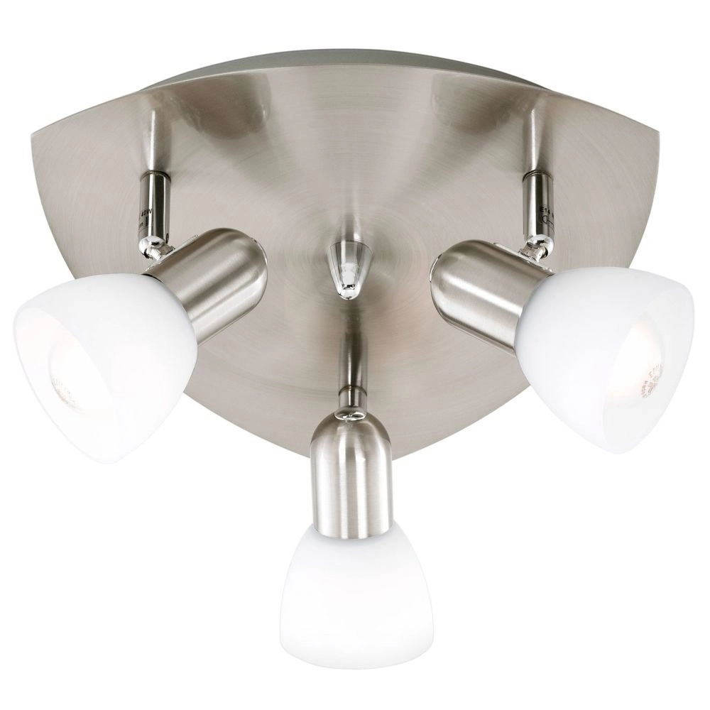 Deckenstrahler Enea Disk 3-Licht-Nickelmatte Eglo 9002759909864