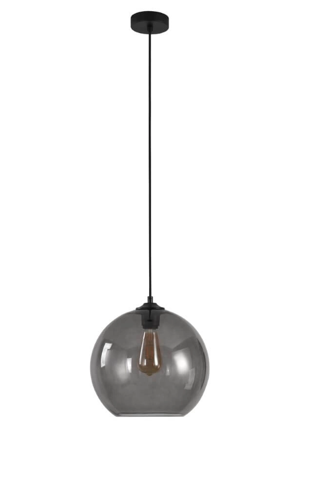 Hängelampe Marino graues Glas Ø30 cm Artdelight 8719831737826