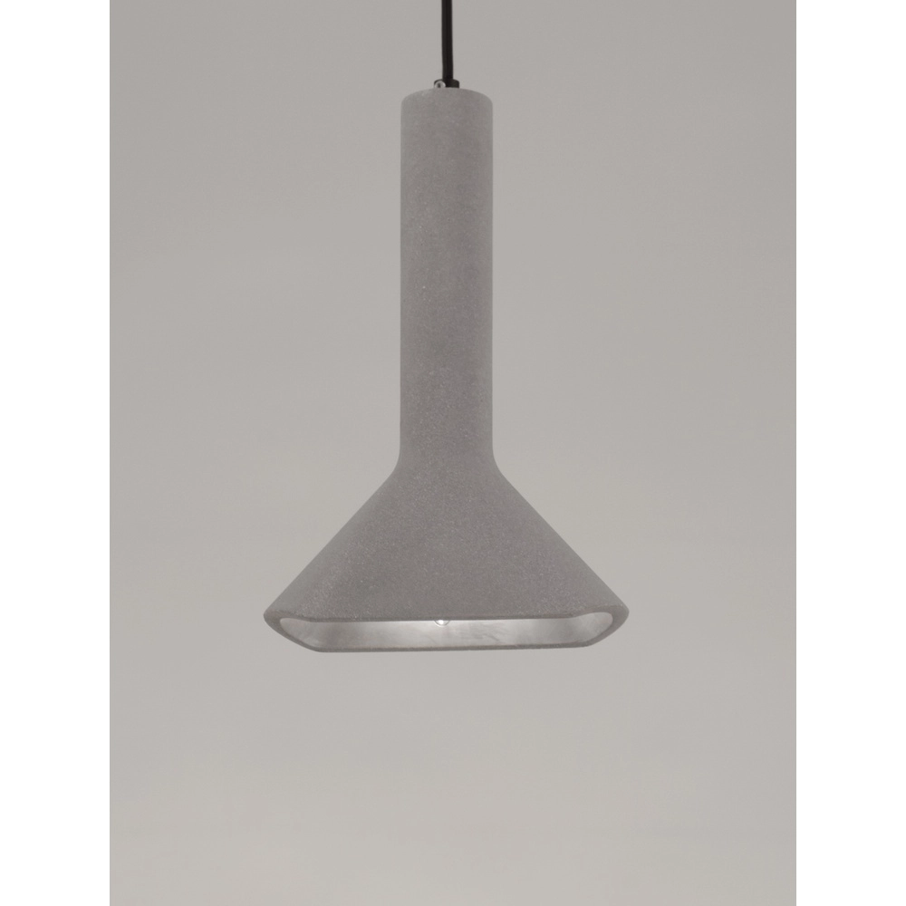 Einzigartige Pendelleuchte Dylan grau Ø 19,5cm Lyora 5212017440372