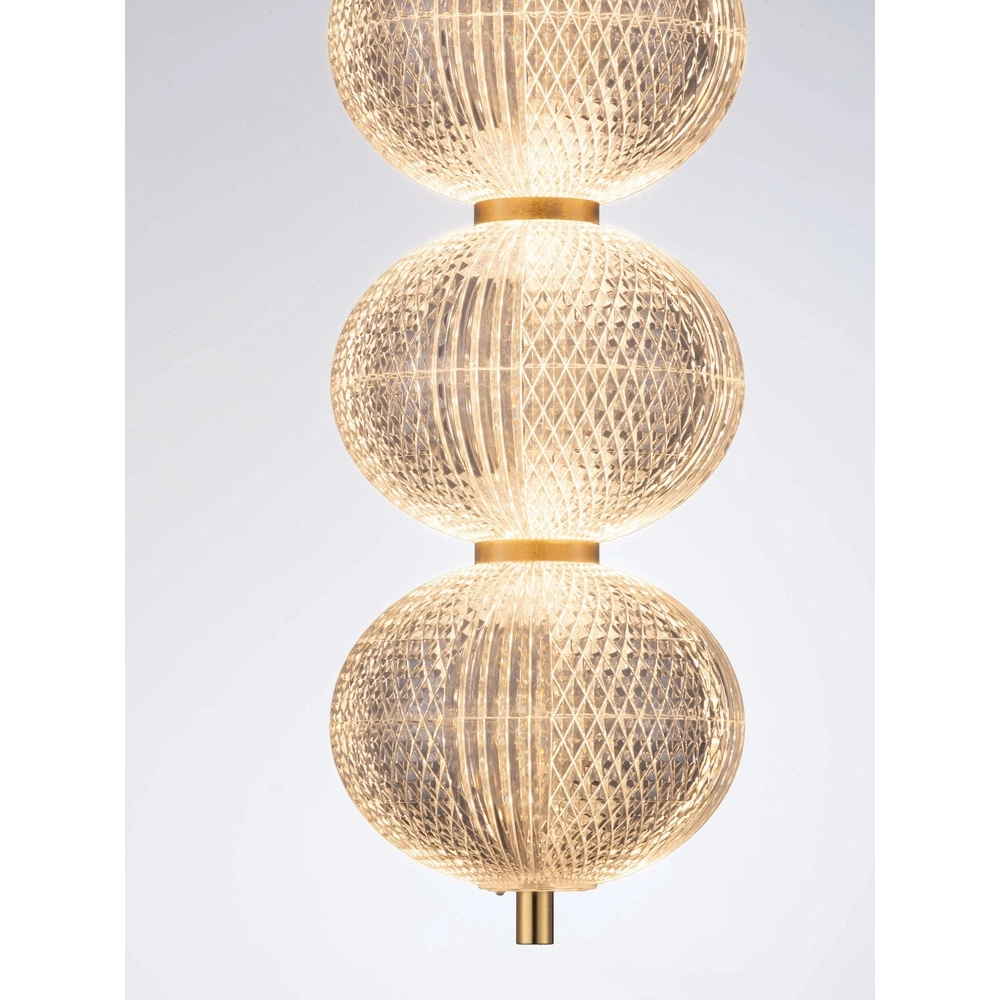 Einzigartige Pendellampe Klelia Gold Lyora 5212017452665